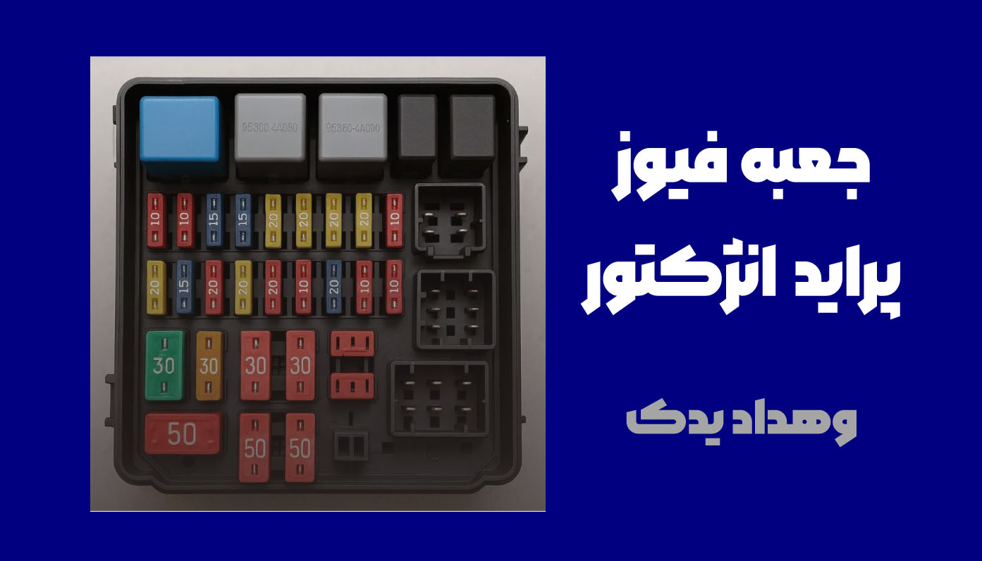 جعبه فیوز پراید انژکتور