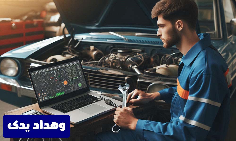 دمای فن خودرو با دیاگ